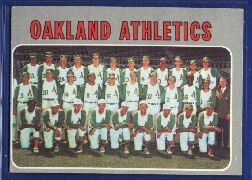 1970 Topps Baseball Cards      631     Oakland Athletics TC